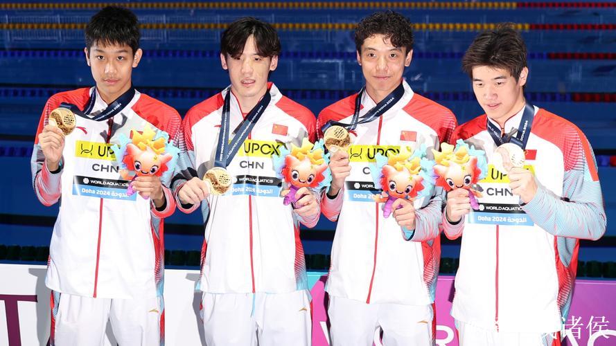 中国男队勇夺世锦赛4x200米自由泳接力亚军 中国男队勇夺世锦赛4x200米自由泳接力亚军