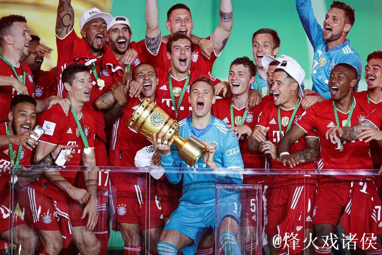 德国杯-莱万梅开二度 拜仁4-2击败勒沃库森夺双冠王 德国杯-莱万梅开二度 拜仁4-2击败勒沃库森夺双冠王