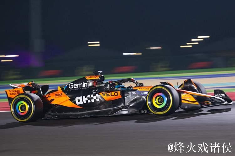 F1卡塔尔冲刺赛排位：皮亚斯特里夺杆位，维斯塔潘排名第6